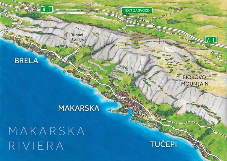 Apartman Tony Μακάρσκα Εξωτερικό φωτογραφία
